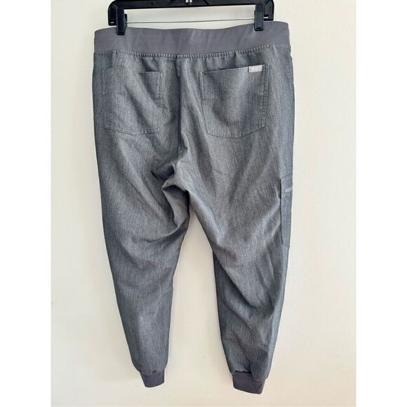 Figs Zamora Cargo Jogger Scrub Pants, Women’s L/P, Gray - Picture 5 of 7